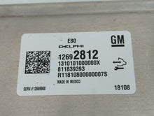 2017-2019 Chevrolet Cruze PCM Engine Control Computer ECU ECM PCU OEM P/N:12692812 Fits Fits 2017 2018 2019 2020 2021 2022 OEM Used Auto Parts