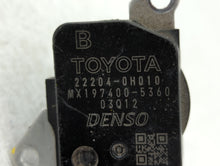 2008-2013 Toyota Highlander Mass Air Flow Meter Maf