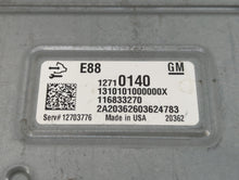 2020-2022 Chevrolet Equinox PCM Engine Control Computer ECU ECM PCU OEM P/N:12710140 Fits Fits 2020 2021 2022 OEM Used Auto Parts