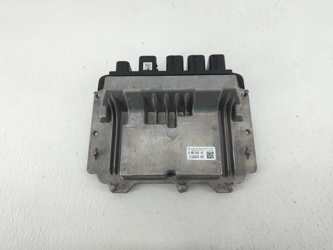 2016-2018 Mini Cooper PCM Engine Control Computer ECU ECM PCU OEM P/N:8 489 649-01 Fits Fits 2016 2017 2018 OEM Used Auto Parts