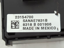 2015-2020 Chevrolet Tahoe Master Power Window Switch Replacement Driver Side Left P/N:23154700 Fits 2015 2016 2017 2018 2019 2020 OEM Used Auto Parts