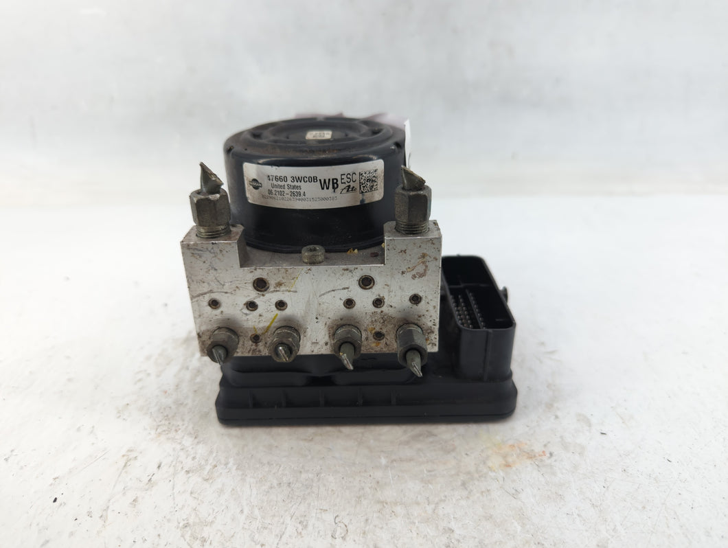 2014-2019 Nissan Versa ABS Pump Control Module Replacement P/N:47660 3WC0B Fits 2014 2015 2016 2017 2018 2019 OEM Used Auto Parts