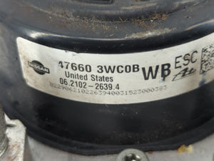 2014-2019 Nissan Versa ABS Pump Control Module Replacement P/N:47660 3WC0B Fits 2014 2015 2016 2017 2018 2019 OEM Used Auto Parts