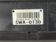 2007-2011 Honda Cr-V Fusebox Fuse Box Panel Relay Module P/N:WA363LMY0 110628 SWA-0130 Fits 2007 2008 2009 2010 2011 OEM Used Auto Parts