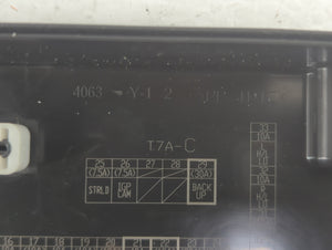 2020-2022 Honda Hr-V Fusebox Fuse Box Panel Relay Module P/N:T7A-C 4063 Y-1 2 Fits 2020 2021 2022 OEM Used Auto Parts