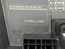 2020-2023 Hyundai Sonata Fusebox Fuse Box Panel Relay Module P/N:91955-L0451 Fits 2020 2021 2022 2023 OEM Used Auto Parts