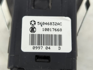 2016-2022 Ram 1500 Master Power Window Switch Replacement Driver Side Left P/N:10017668 56046832AC Fits OEM Used Auto Parts