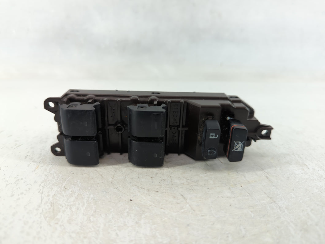 2007-2012 Lexus Es350 Master Power Window Switch Replacement Driver Side Left P/N:84040-33070 Fits 2007 2008 2009 2010 2011 2012 OEM Used Auto Parts