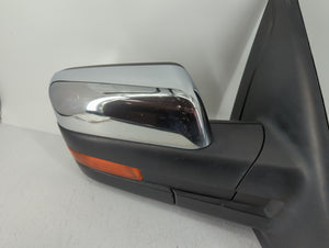 2009-2010 Ford F-150 Passenger Right Side View Manual Door Mirror Black