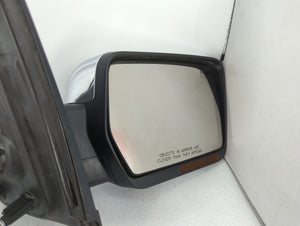 2009-2010 Ford F-150 Passenger Right Side View Manual Door Mirror Black