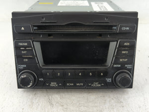 2011-2013 Kia Optima Radio AM FM Cd Player Receiver Replacement P/N:96710-2T651CA Fits 2011 2012 2013 OEM Used Auto Parts