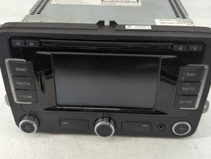 2012-2017 Volkswagen Cc Radio AM FM Cd Player Receiver Replacement P/N:1K0 035 274 Fits 2012 2013 2014 2015 2016 2017 OEM Used Auto Parts