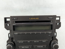 2007-2009 Lexus Es350 Radio AM FM Cd Player Receiver Replacement P/N:86120-33720 Fits 2007 2008 2009 OEM Used Auto Parts