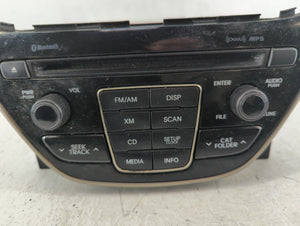 2013-2015 Hyundai Genesis Radio AM FM Cd Player Receiver Replacement P/N:96180-2M118YHG Fits 2013 2014 2015 OEM Used Auto Parts