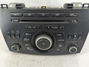 2012-2013 Mazda 3 Radio AM FM Cd Player Receiver Replacement P/N:528857210G2746 147927, BBM5 66 AR0 Fits Fits 2012 2013 OEM Used Auto Parts