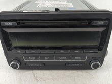 2012-2015 Volkswagen Passat Radio AM FM Cd Player Receiver Replacement P/N:28354813 1K0 035 164 F Fits OEM Used Auto Parts