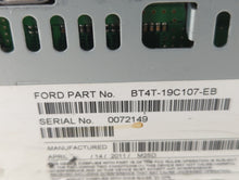 2011 Ford Edge Radio AM FM Cd Player Receiver Replacement P/N:BT4T-19C107-EB Fits OEM Used Auto Parts