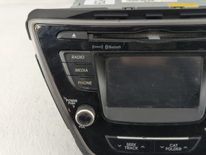 2014-2016 Hyundai Elantra Radio AM FM Cd Player Receiver Replacement P/N:96180-3X165GU Fits 2014 2015 2016 OEM Used Auto Parts