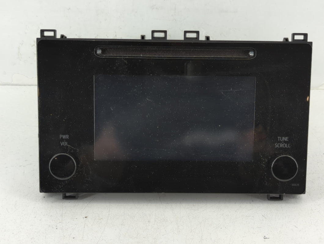 2017-2019 Toyota Corolla Radio AM FM Cd Player Receiver Replacement P/N:86140-02520 Fits Fits 2017 2018 2019 OEM Used Auto Parts