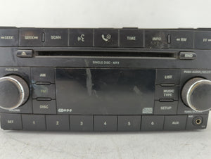 2008-2010 Dodge Charger Radio AM FM Cd Player Receiver Replacement P/N:P05064410AF Fits Fits 2008 2009 2010 OEM Used Auto Parts