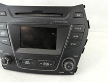 2013-2016 Hyundai Santa Fe Radio AM FM Cd Player Receiver Replacement P/N:96180-B89514X Fits Fits 2013 2014 2015 2016 OEM Used Auto Parts