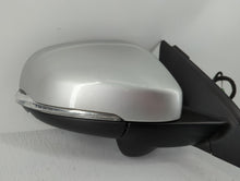 2013-2013 Volvo V60 Passenger Right Side View Manual Door Mirror Silver