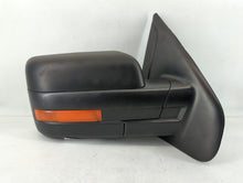 2011-2014 Ford F-150 Passenger Right Side View Manual Door Mirror Black