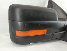 2011-2014 Ford F-150 Passenger Right Side View Manual Door Mirror Black