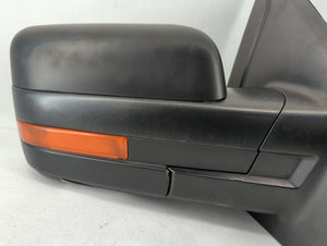 2011-2014 Ford F-150 Passenger Right Side View Manual Door Mirror Black