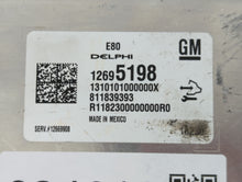 2018-2020 Gmc Terrain PCM Engine Control Computer ECU ECM PCU OEM P/N:12695198 Fits Fits 2017 2018 2019 2020 2021 2022 OEM Used Auto Parts