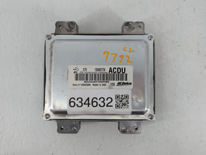 2017-2021 Chevrolet Trax PCM Engine Control Computer ECU ECM PCU OEM P/N:12685776 12668986 Fits Fits 2017 2018 2019 2020 2021 OEM Used Auto Parts