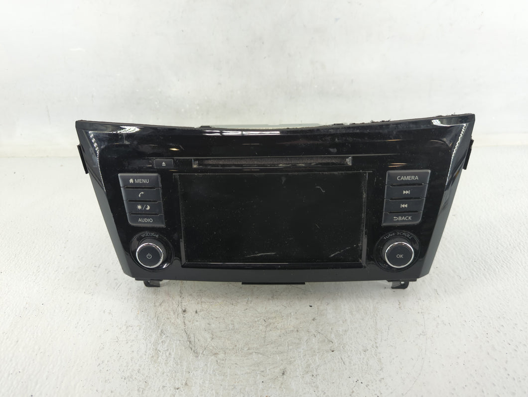 2019-2022 Nissan Rogue Sport Radio AM FM Cd Player Receiver Replacement P/N:2591A8FM0D Fits 2019 2020 2021 2022 OEM Used Auto Parts