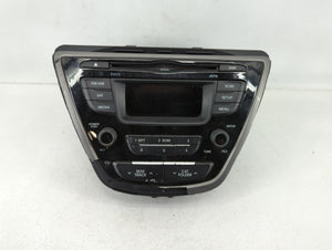 2014-2016 Hyundai Elantra Radio AM FM Cd Player Receiver Replacement P/N:96170-3X156GU Fits Fits 2014 2015 2016 OEM Used Auto Parts