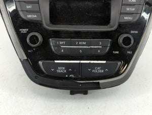 2014-2016 Hyundai Elantra Radio AM FM Cd Player Receiver Replacement P/N:96170-3X156GU Fits Fits 2014 2015 2016 OEM Used Auto Parts