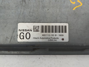 2011-2013 Nissan Altima PCM Engine Control Computer ECU ECM PCU OEM P/N:MEC-112-130 B1 1928A Fits Fits 2011 2012 2013 OEM Used Auto Parts