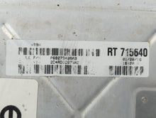 2016 Dodge Caravan PCM Engine Control Computer ECU ECM PCU OEM P/N:P68243295AA Fits Fits 2017 2018 2019 2020 OEM Used Auto Parts