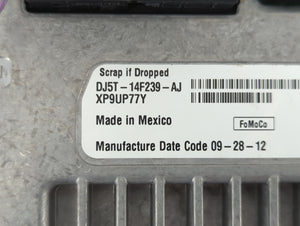 2013-2014 Ford Escape Information Display Screen