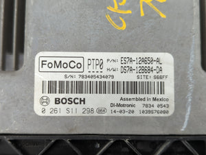 2014-2016 Ford Fusion PCM Engine Control Computer ECU ECM PCU OEM P/N:ESPA-12A650-AL Fits Fits 2014 2015 2016 OEM Used Auto Parts