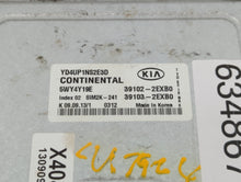 2014 Kia Forte PCM Engine Control Computer ECU ECM PCU OEM P/N:39107-2EXB0 39106-2EXB0 Fits OEM Used Auto Parts