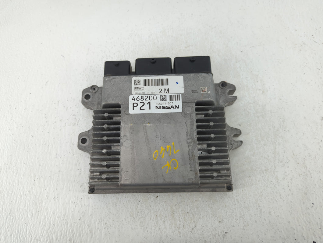 2019-2020 Nissan Altima PCM Engine Control Computer ECU ECM PCU OEM P/N:NEC041-057 Fits Fits 2019 2020 OEM Used Auto Parts