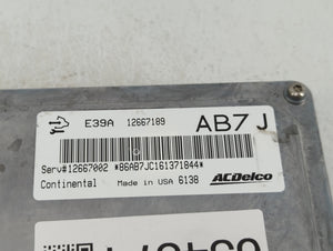 2017 Chevrolet Equinox PCM Engine Control Computer ECU ECM PCU OEM P/N:12667002 12667189 Fits Fits 2018 2019 2020 OEM Used Auto Parts