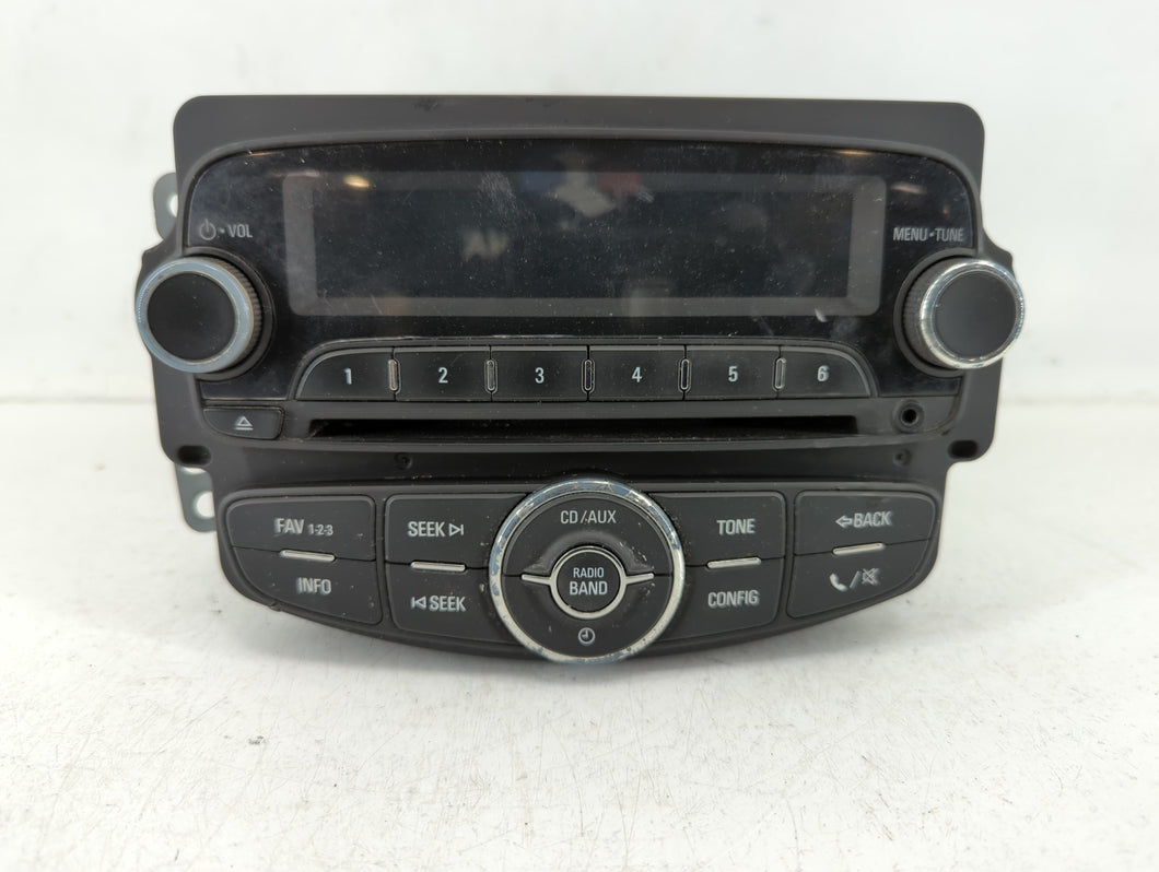 2012 Chevrolet Sonic Radio AM FM Cd Player Receiver Replacement P/N:95179057 9517905 Fits OEM Used Auto Parts