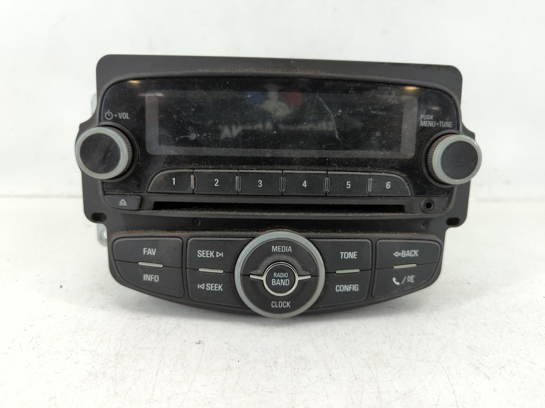 2014 Chevrolet Sonic Radio AM FM Cd Player Receiver Replacement P/N:9209A-AGC1056AT 95421353 Fits OEM Used Auto Parts