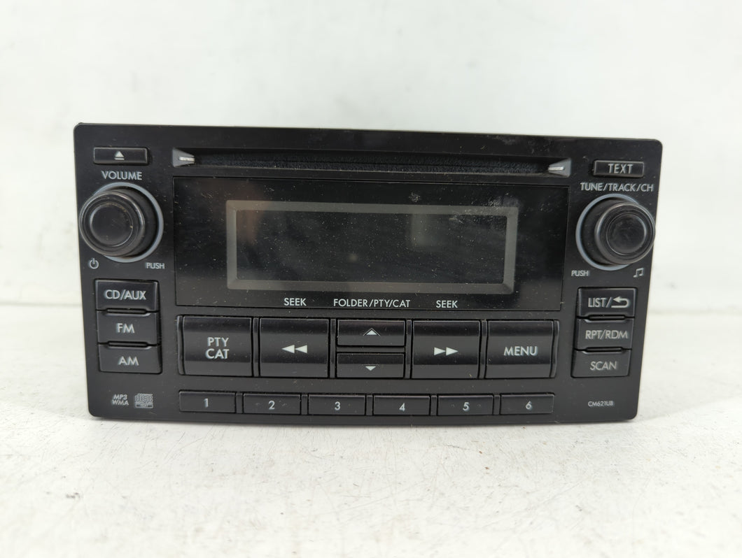 2012-2014 Subaru Impreza Radio AM FM Cd Player Receiver Replacement P/N:86201FJ620 Fits Fits 2012 2013 2014 OEM Used Auto Parts