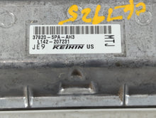 2021-2022 Honda Cr-V PCM Engine Control Computer ECU ECM PCU OEM P/N:37820-5PA-AH3 Fits Fits 2021 2022 OEM Used Auto Parts