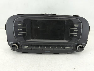 2017-2019 Kia Soul Radio AM FM Cd Player Receiver Replacement P/N:96170-B2490CA Fits Fits 2017 2018 2019 OEM Used Auto Parts