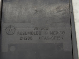 2004-2007 Jeep Liberty Master Power Window Switch Replacement Driver Side Left P/N:PA6-GF15 211208 Fits Fits 2004 2005 2006 2007 OEM Used Auto Parts