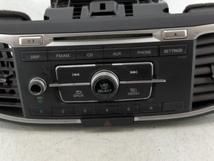 2013-2015 Honda Accord Radio AM FM Cd Player Receiver Replacement P/N:39100-T2A-A321 Fits Fits 2013 2014 2015 OEM Used Auto Parts