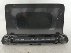 2019-2021 Kia Forte Radio AM FM Cd Player Receiver Replacement P/N:96160M7070WK Fits Fits 2019 2020 2021 OEM Used Auto Parts