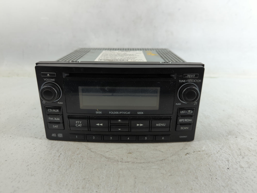 2011-2014 Subaru Impreza Radio AM FM Cd Player Receiver Replacement P/N:PF-3292A-A 86201FG620 Fits Fits 2011 2012 2013 2014 OEM Used Auto Parts